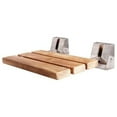 thumbnail image 1 of Barclay16" Teak Wall Mount Slatted,, 1 of 3