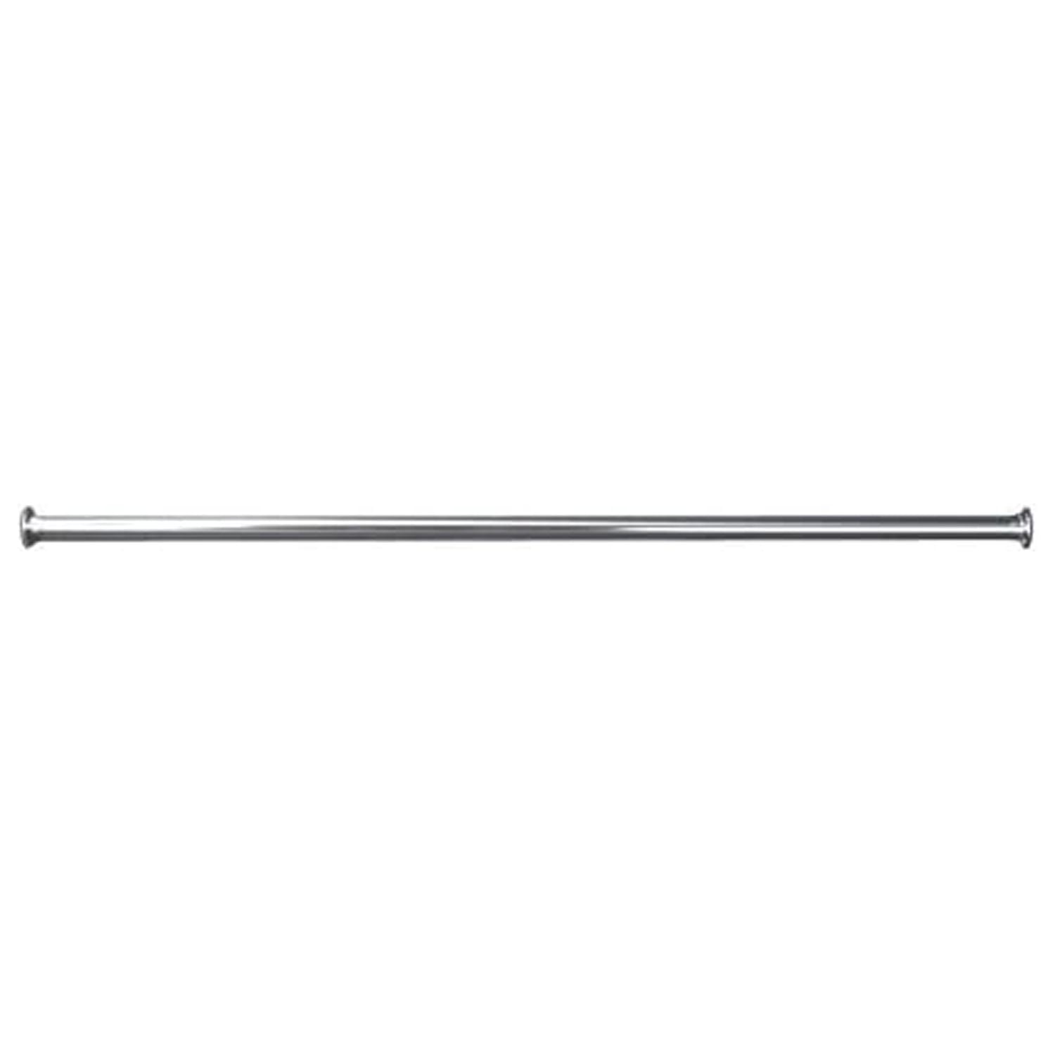 72'' Polished Chrome Straight Shower Curtain Rod