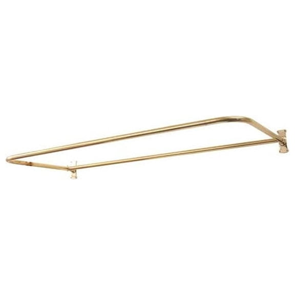 Barclay4145 "D" Shower Rod, 54 x 26",