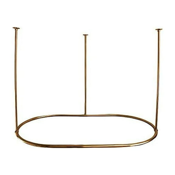 Barclay48" Oval Shower Curtain