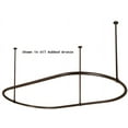 thumbnail image 1 of Barclay48" Oval Shower Curtain, 1 of 1