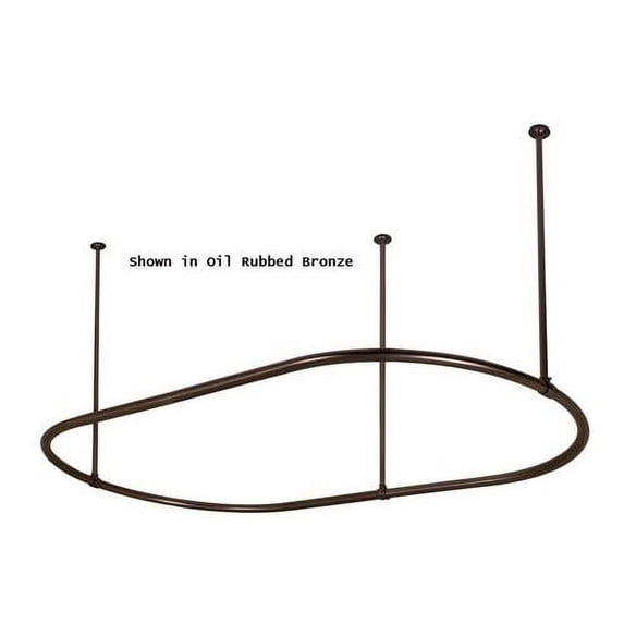 Barclay60" Oval Shower Curtain