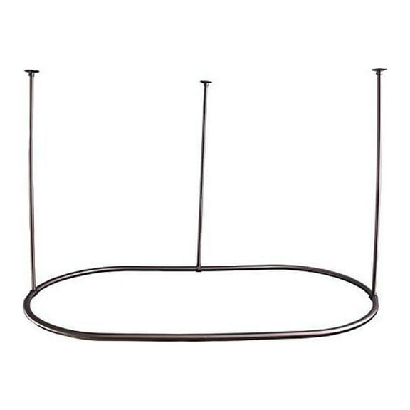 Barclay60" Oval Shower Curtain