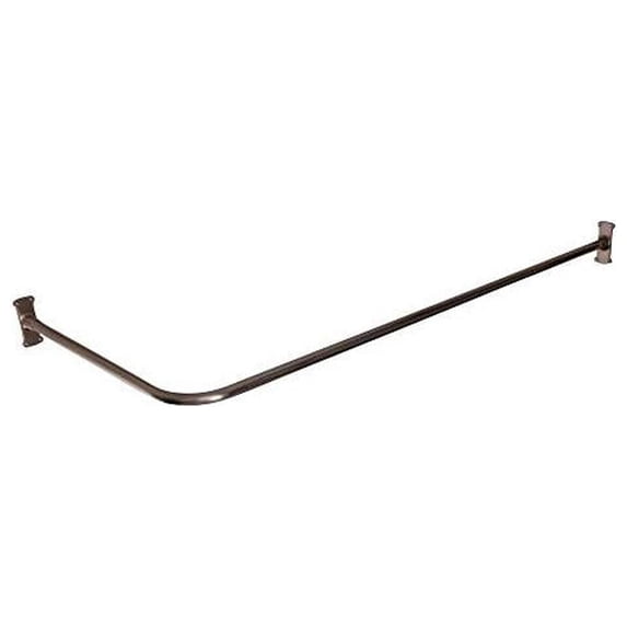 Barclay66" Corner Shower Curtain Rod