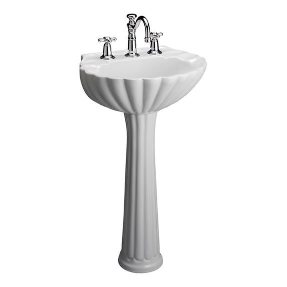 BarclayBali Pedestal Lavatory,