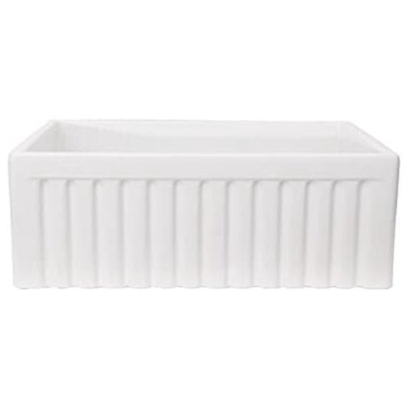 BarclayCarthage 30" Fluted Single Bowl