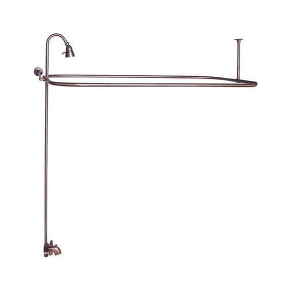 BarclayConverto Shower w/48" Rect Rod