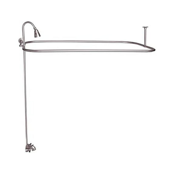 BarclayConverto Shower w/54" Rect Rod