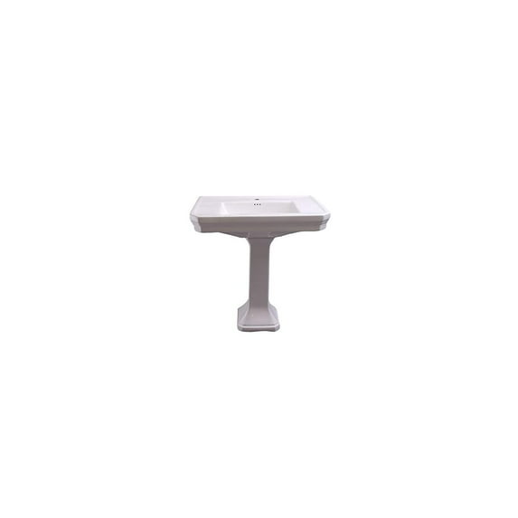 BarclayCorbin Rectangular Pedestal Lavatory,