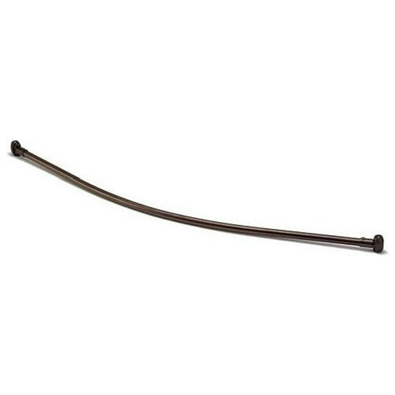 BarclayCurved 66" Shower Rod w/Flan