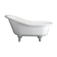 thumbnail image 1 of BarclayEstelle Acrylic Slipper Tub WH, 1 of 5