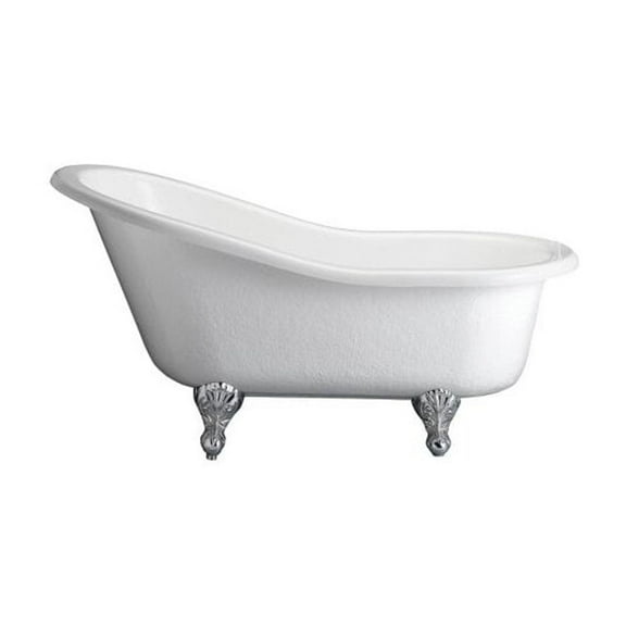 BarclayEstelle Acrylic Slipper Tub WH