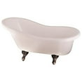 thumbnail image 1 of BarclayEstelle Acrylic Slipper Tub WH, 1 of 2