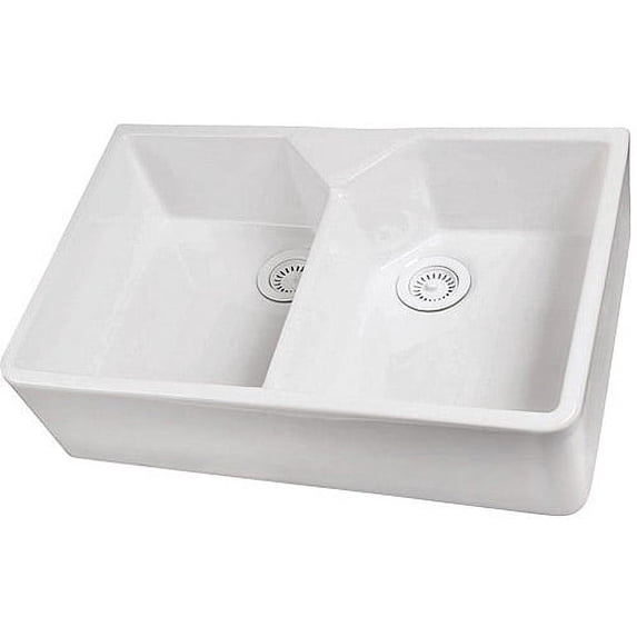 BarclayJolie 31.5" Double Bowl Farmer