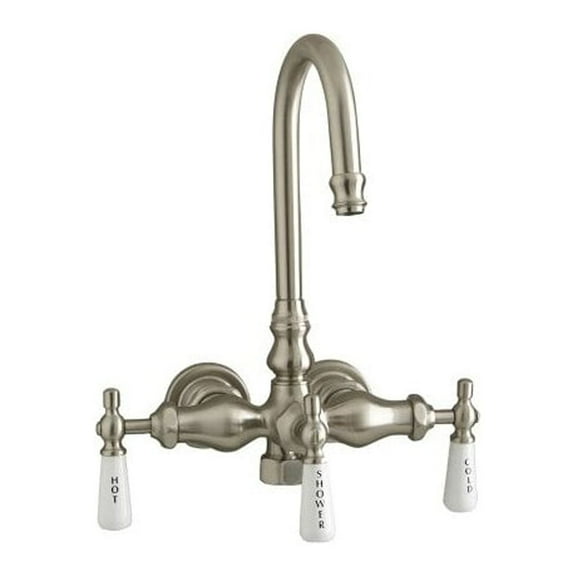 BarclayLeg Tub Diverter w/Porcelain