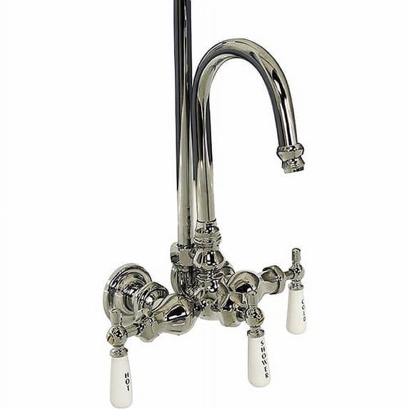 BarclayLeg Tub Diverter w/Porcelain