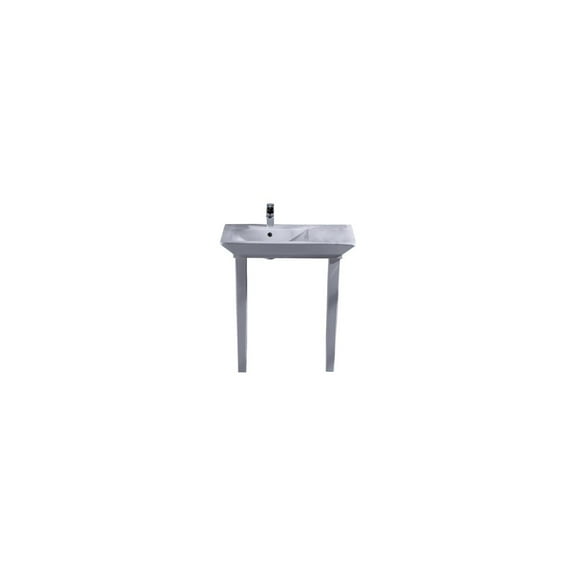 BarclayOpulence Basin 31-1/2", White