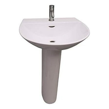 BarclayReserva 550 Ped Lav, 1 hole