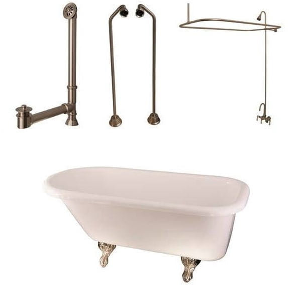 BarclayTub Kit 60" AC Roll Top, Shwr