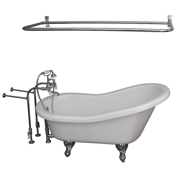 BarclayTub Kit 60" AC Slipper, Shwr