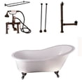 thumbnail image 1 of BarclayTub Kit 60" CI Slipper, Shwr, 1 of 6