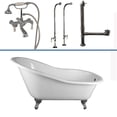 thumbnail image 1 of BarclayTub Kit 60" CI Slipper, Tub, 1 of 5