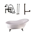 thumbnail image 1 of BarclayTub Kit 60" CI Slipper, Tub, 1 of 5
