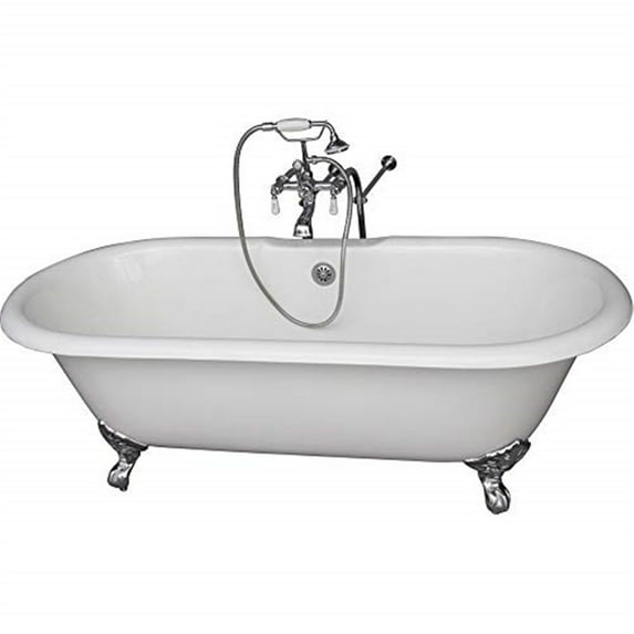 BarclayTub Kit 61"CI,Double Roll Top