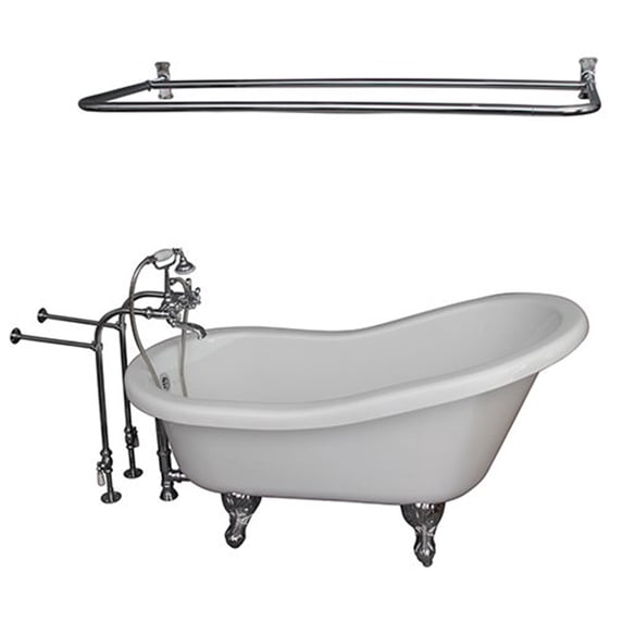 BarclayTub Kit 67" AC Slipper,Filler,