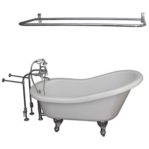 BarclayTub Kit 67" AC Slipper,Filler,
