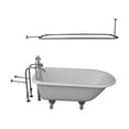 thumbnail image 1 of BarclayTub Kit 67" CI Roll Top, Shwr, 1 of 6