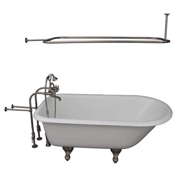 BarclayTub Kit 67" CI Roll Top, Shwr