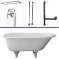 thumbnail image 1 of BarclayTub Kit 67" CI Roll Top, Shwr, 1 of 2
