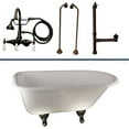 thumbnail image 1 of BarclayTub Kit 67" CI Roll Top, Tub, 1 of 5