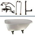 thumbnail image 1 of BarclayTub Kit 67" CI Roll Top, Tub, 1 of 5