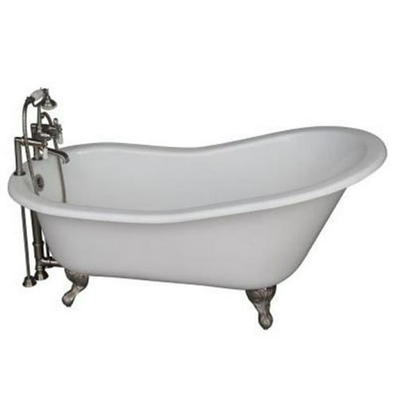 BarclayTub Kit 67" CI Slipper, Tub