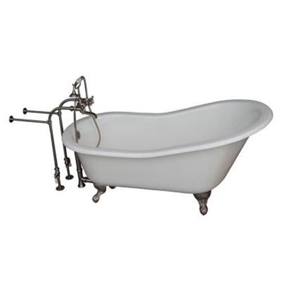 BarclayTub Kit 67" CI Slipper, Tub