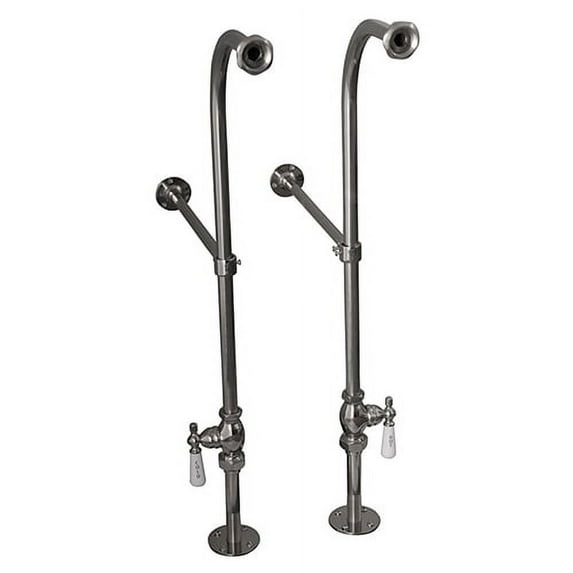 BarclayTub Kit 72" CI Dbl Slipper,