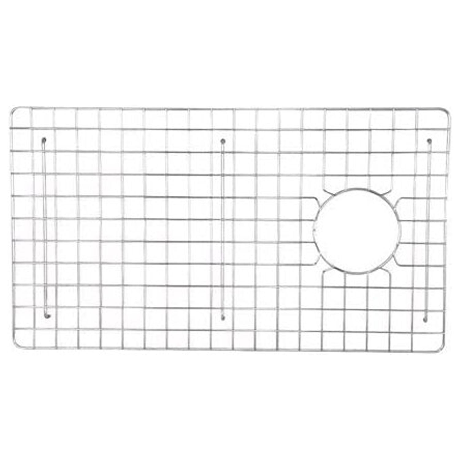 Stainless Steel Wire Sink Grid with Rubber Feet Covers