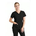 thumbnail image 1 of Barco Essentials Unison Scrub Top  3 Pocket Women's V-Neck, 1 of 4