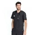 thumbnail image 1 of Barco Grey's Anatomy Men's GRT091 Evan Scrub Top Black 5X-Large, 1 of 2