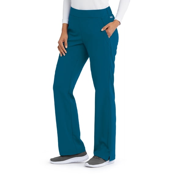 Barco Grey's Anatomy Signature GNP508 Women's Astra Four Pocket Welt Drawcord Cargo Scrub Pant Bahama LT