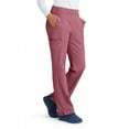 thumbnail image 1 of Barco Grey's Anatomy Signature GNP508 Women's Four Pocket Welt Drawcord Cargo Scrub Pant Wine Shade XSP, 1 of 2