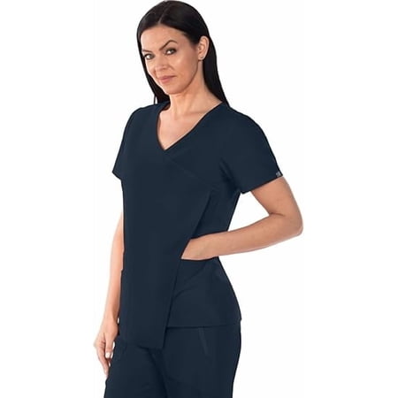 Barco Grey's Anatomy Signature Women's Nina Scrub Top Graphite 4XL