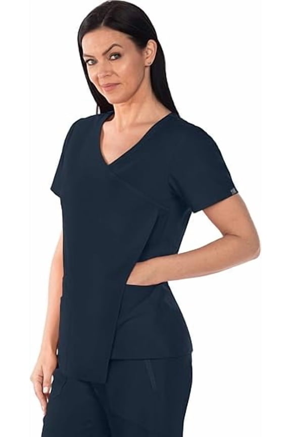 Barco Grey's Anatomy Signature Women's Nina Scrub Top Graphite 4XL