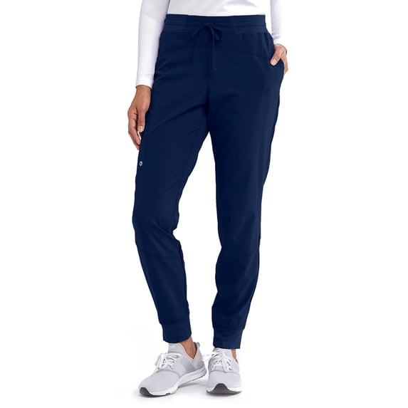 Barco One BOP513 Women's Cargo Jogger Scrub Pant Indigo S Petite