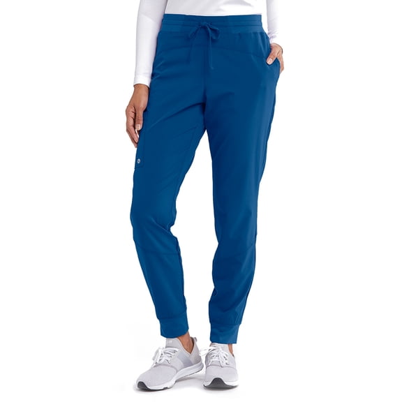 Barco One BOP513 Women's Cargo Jogger Scrub Pant New Royal S Petite
