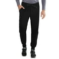 thumbnail image 1 of Barco One BOP520 Men's Vortex Six Pocket Drawcord Elastic Waist Double Cargo Jogger Scrub Pant Black S, 1 of 2