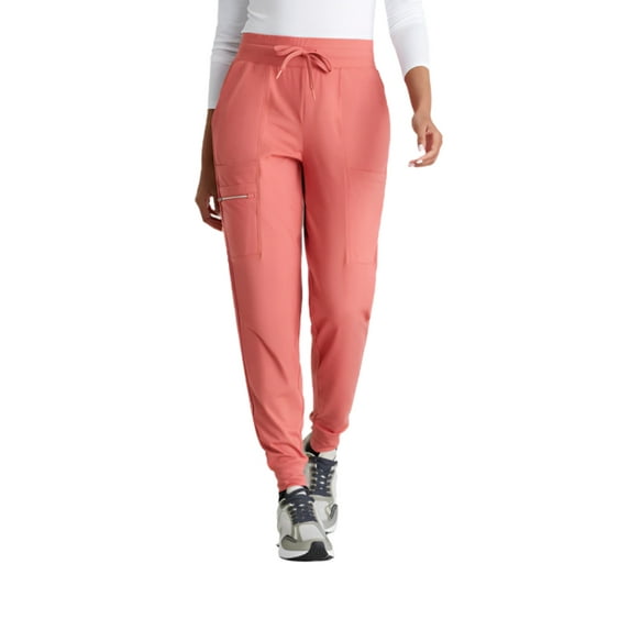 Barco One Knit Pro 5-Pocket Drawcord Waist Jogger Scrub Pants