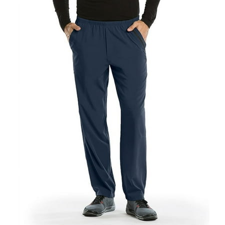 Barco One Men's Short 7 Pockets Elastic Waist Cargo Scrub Pant - 0217S